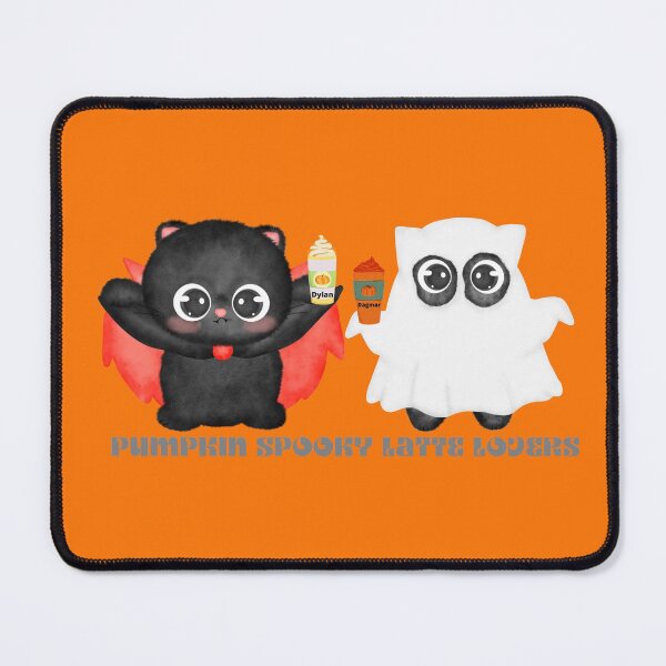 Item preview, Pumpkin Spooky Latte Lovers designed and sold by BunnyPanda0120.