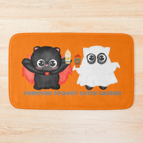 Item preview, Pumpkin Spooky Latte Lovers designed and sold by BunnyPanda0120.