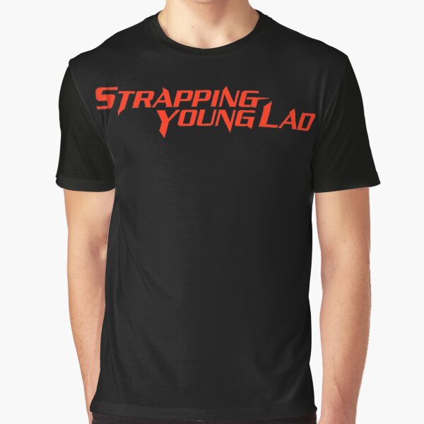 Strapping Young Lad (Transparent) Red Graphic T-Shirt