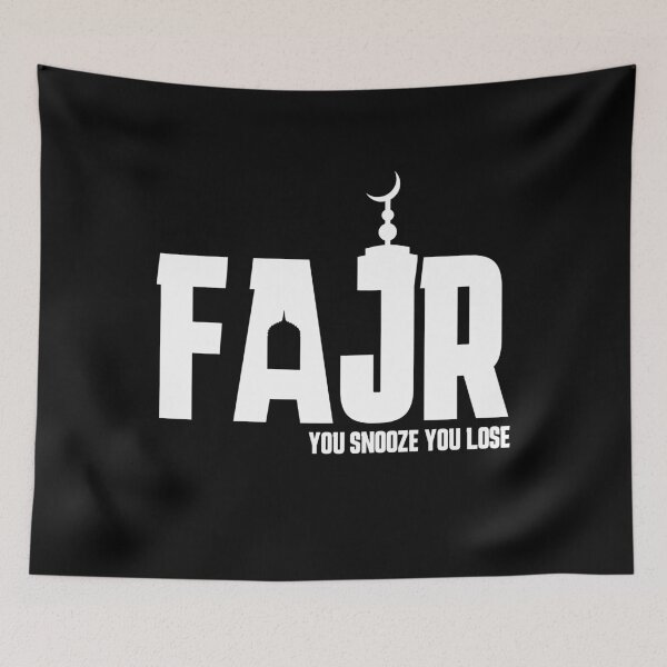 Item preview, fajr you snooze you lose - islamic quotes 4 designed and sold by EfenDesign.