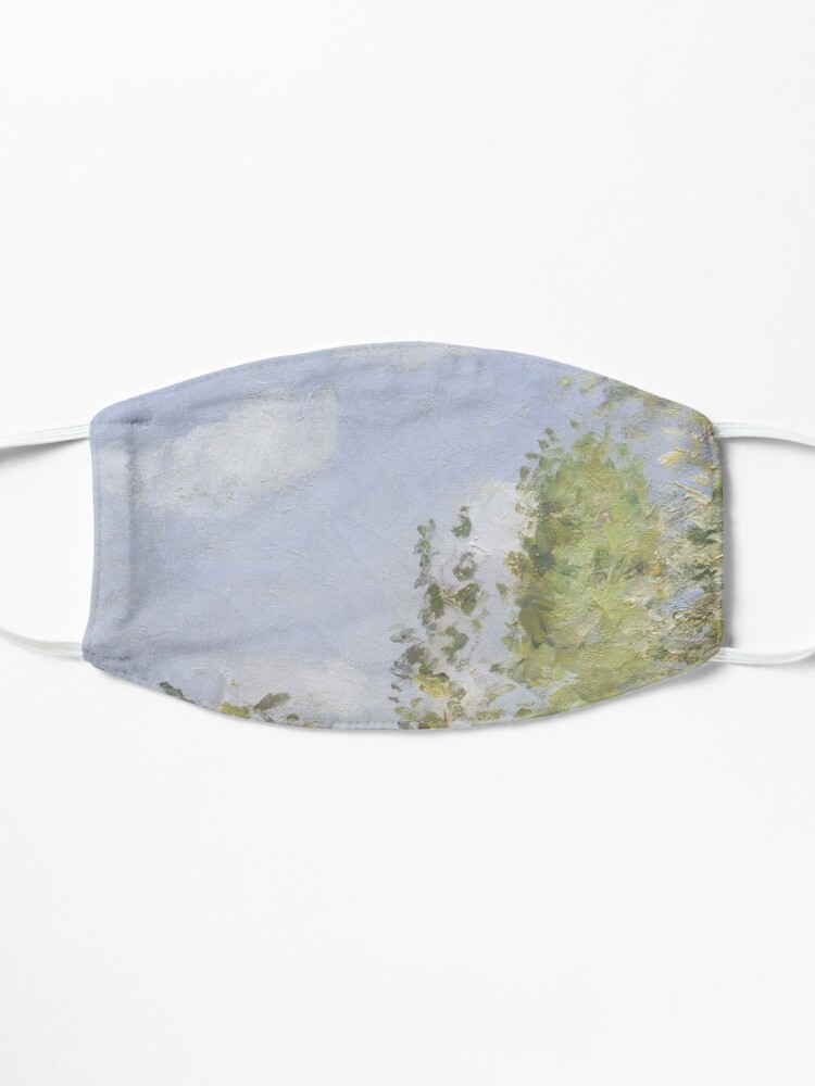 Alternate view of Impressionist Blue Sky and Treetops Up Close Detail Mask