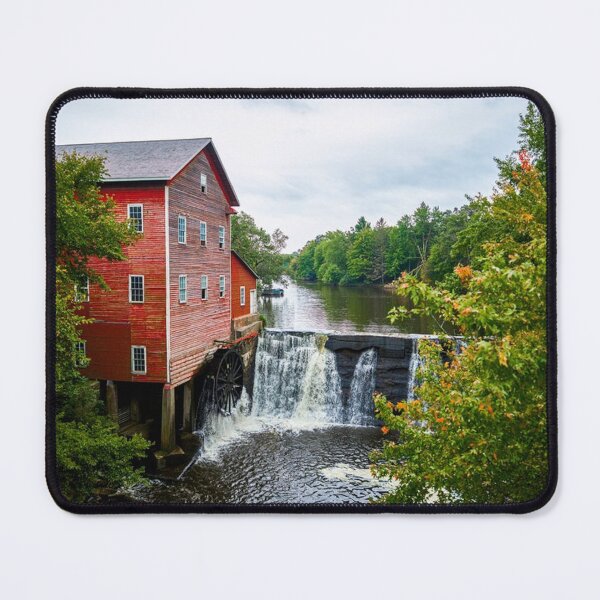 Item preview, Old Red Mill by the Water designed and sold by Sheepherder120.