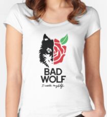 BAD WOLF Women's Fitted Scoop T-Shirt