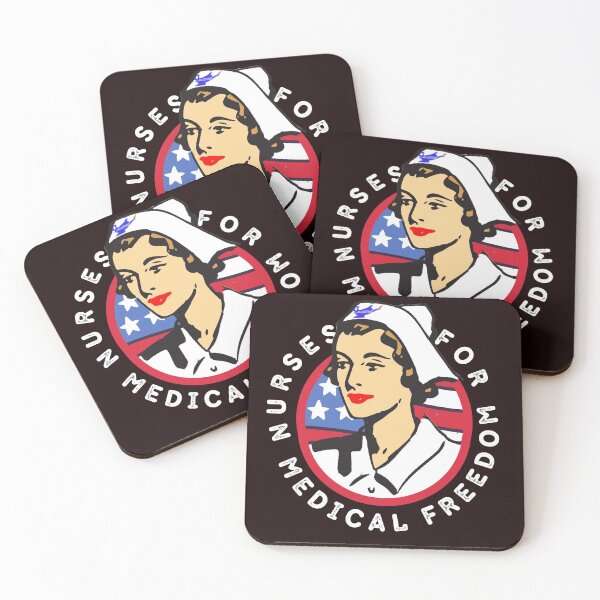 Item preview, Nurses for Medical Freedom Anti-Vaccine Mandate designed and sold by The Masked Designer.