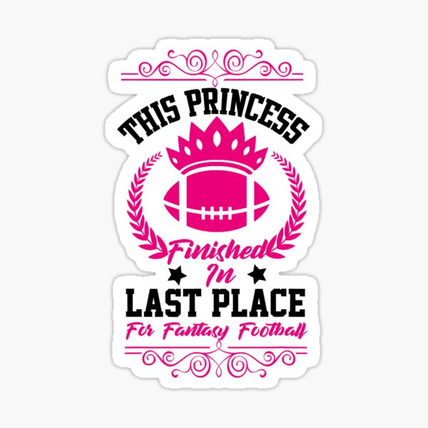Item preview, Fantasy Football Princess Funny Draft designed and sold by YesterDayCheck.
