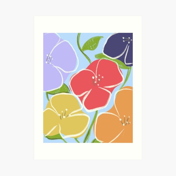 Flowers Art Print
