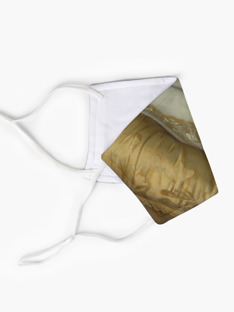 Alternate view of Gold Detail Classical Artist Up Close Mask