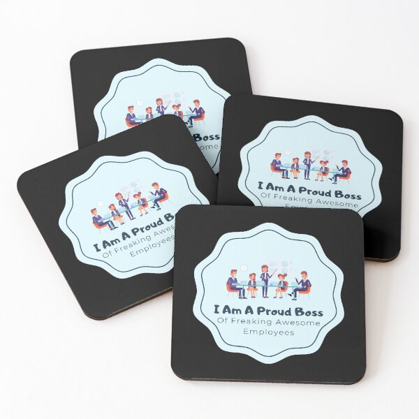 Item preview, I Am A Proud Boss Of Freaking Awesome Employees designed and sold by DiegoUrz.