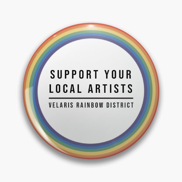 Item preview, ACOTAR Velaris Rainbow District designed and sold by Caroline McCracken.