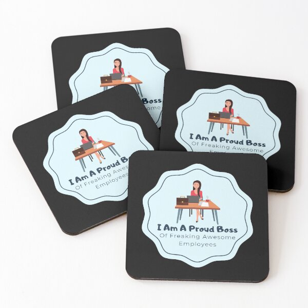 Item preview, I Am A Proud Boss Of Freaking Awesome Employees designed and sold by DiegoUrz.