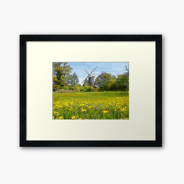 Wray Common Windmill Framed Art Print