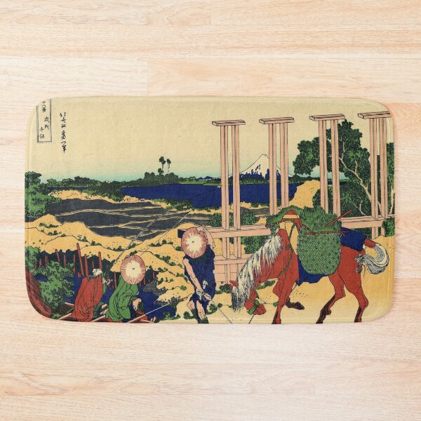 Item preview, Katsushika Hokusai's Senju, Musashi But designed and sold by mosfunky.