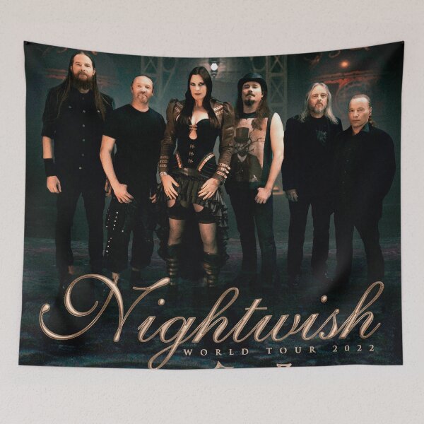 Artikelvorschau, nightwish 2 loerrcok human nature world tour 2022 entworfen und verkauft von janicestrev.
