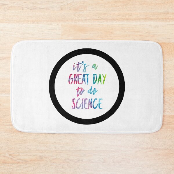 Item preview, It’s a great day to do science in tie dye and white font on white background designed and sold by UncleStuScience.