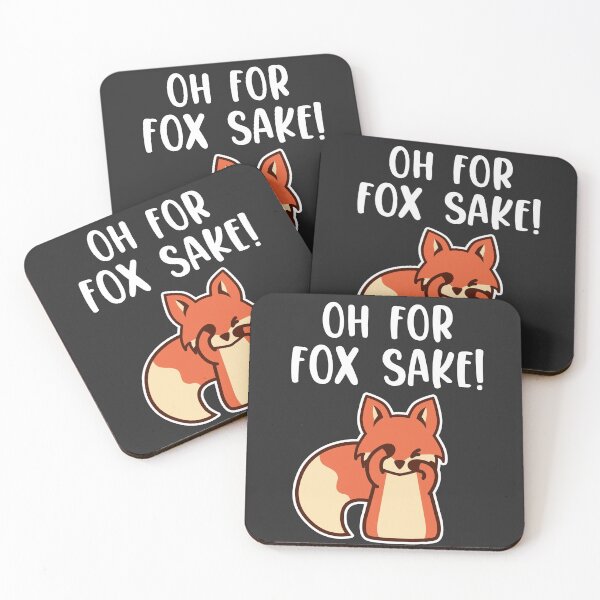Item preview, Oh for Fox Sake! designed and sold by MeowsAndMakes.