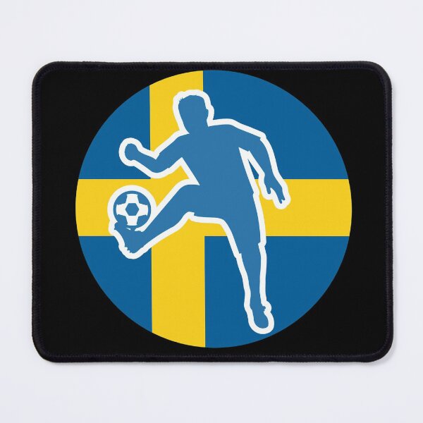 Item preview, Sweden flag soccer player designed and sold by Astralia.