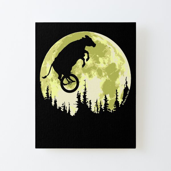 and the cow jumped Canvas Mounted Print