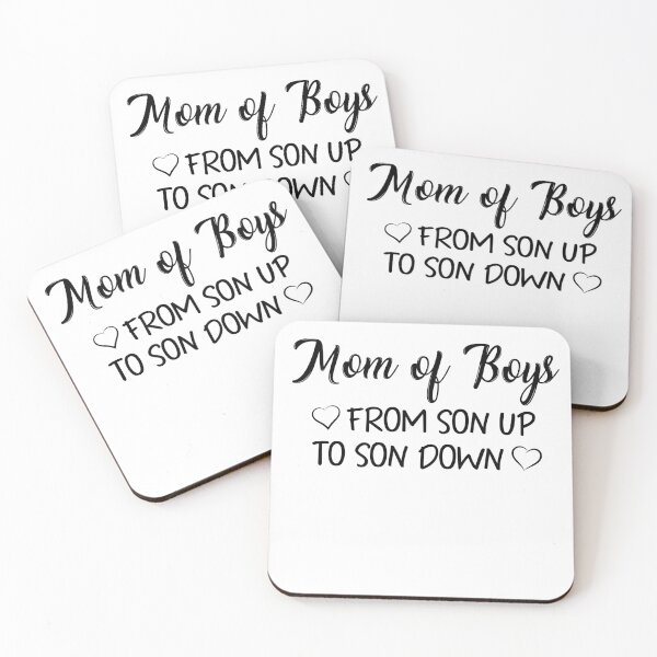 Item preview, Mom of boys from son up to son down designed and sold by mountaindistr.