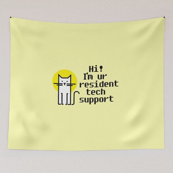 Item preview, Hi I'm ur Tech Support (Cat Support) designed and sold by DaltonSays.