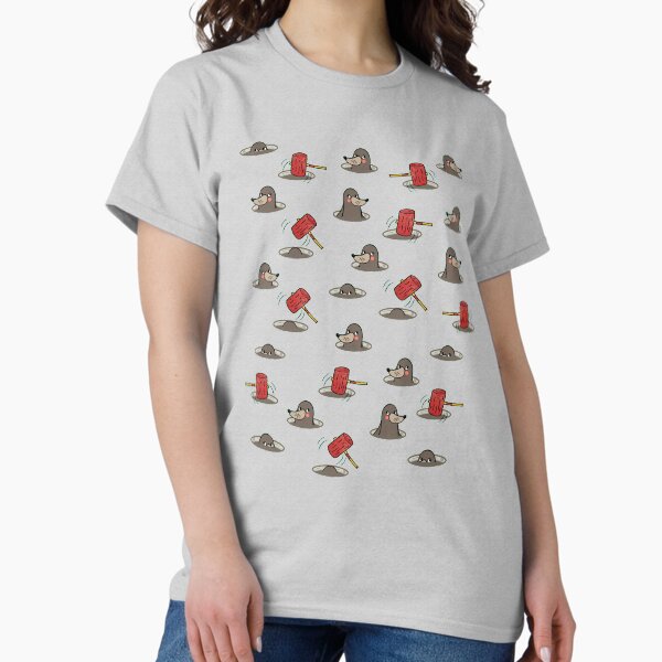 Item preview, The Whack-A-Mole Shirt designed and sold by The Masked Designer.