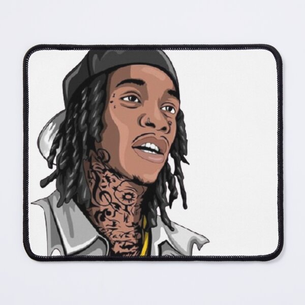 Item preview, Whiz Khalifa Illustration designed and sold by RolandoCarbon.