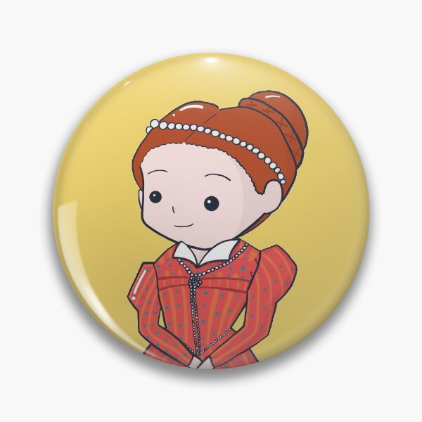 Item preview, Cute Historical Characters Mary Queen of Scots Drawing designed and sold by MariOyama.
