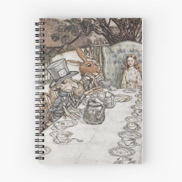 Aperçu de l'œuvre Alice au pays des merveilles Illustration vintage de conte de fées créée et vendue par Bellathewilde.