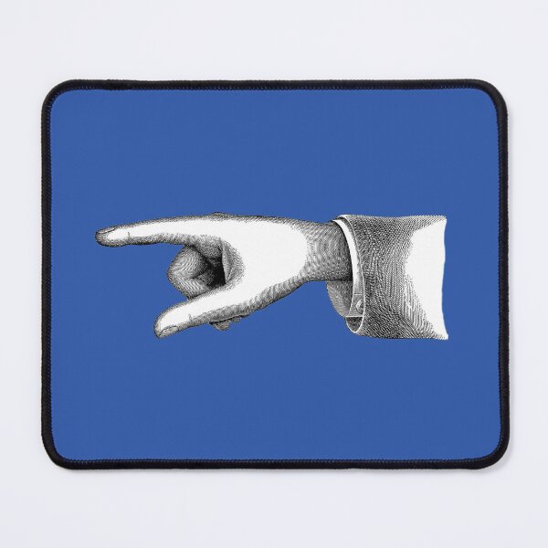 Item preview, Steampunk Retro Hand and Finger Pointing Left designed and sold by RedThorThreads.