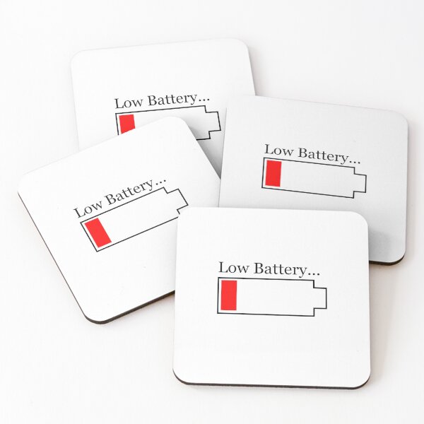 Item preview, Low battery mobile cartoon design designed and sold by Panya-Design.
