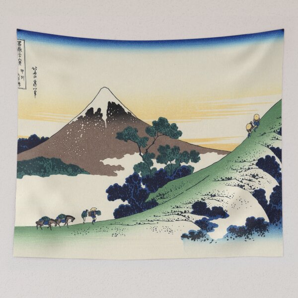 Item preview, Katsushika Hokusai's Inume Pass, Koshu designed and sold by mosfunky.