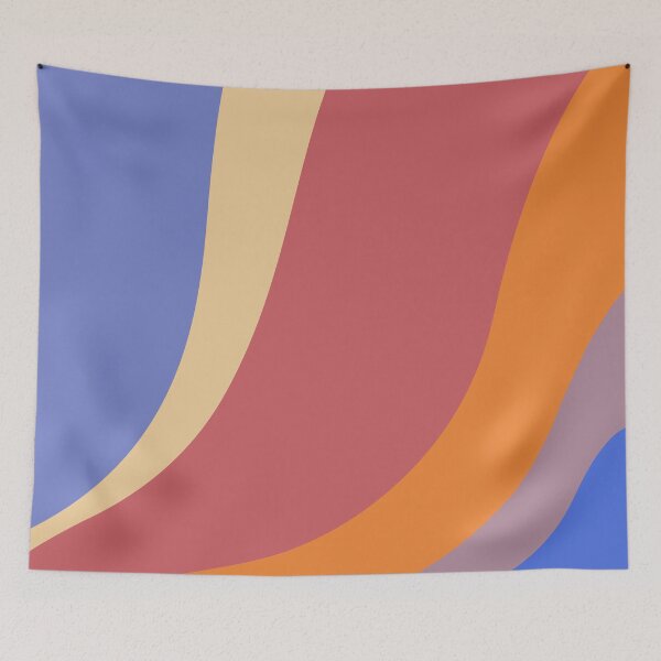 Item preview, Retro Rainbow Marble Swirls 6 designed and sold by MaryJaneRC.
