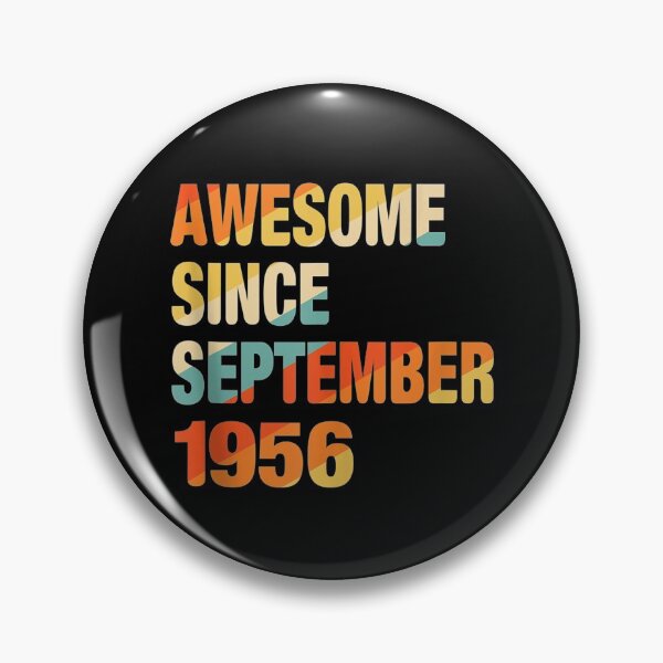 Item preview, 65th Birthday Gift 65 Years Old Awesome Since September 1956 Tank Top designed and sold by DaiShop.
