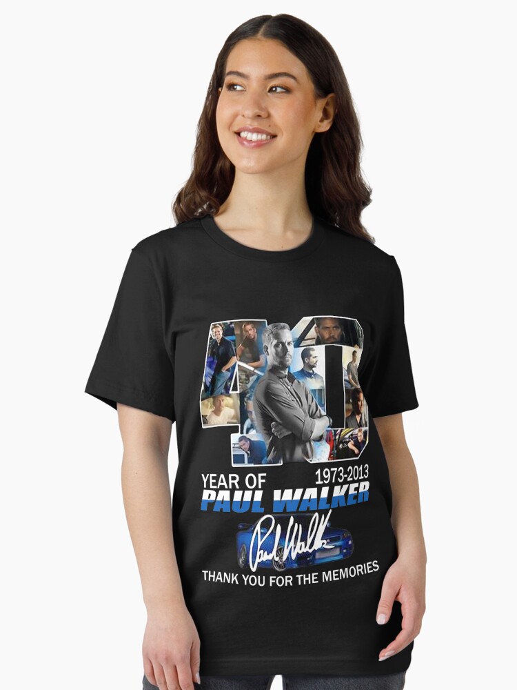 40 Years of Fast and Furious 19732013 Paul Walker Signature