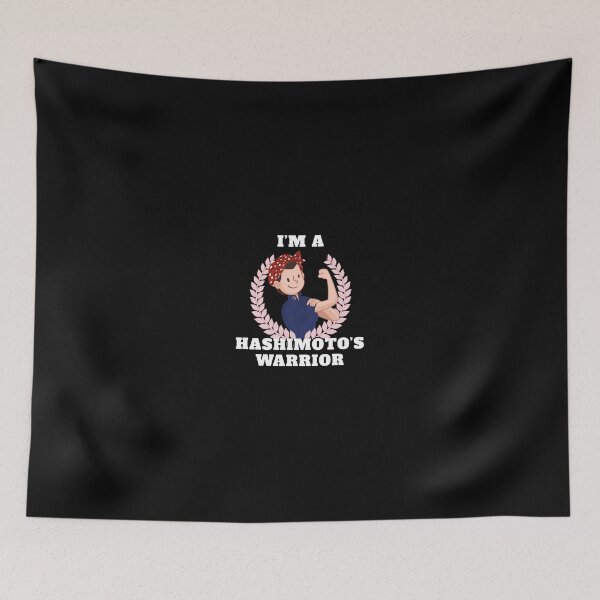 Item preview, I'M A Hashimoto'S Warrior Hashimotos Disease Awareness designed and sold by dissolvablec.