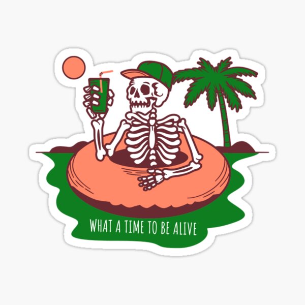 Feel Alive Stickers for Sale