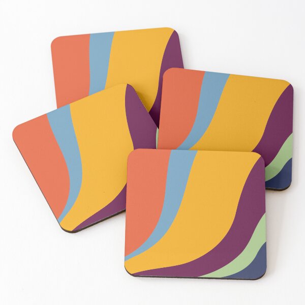 Item preview, Retro Rainbow Marble Swirls 10 designed and sold by MaryJaneRC.