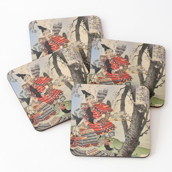 Item preview, Samurai and sakuras designed and sold by ThranDesigns.
