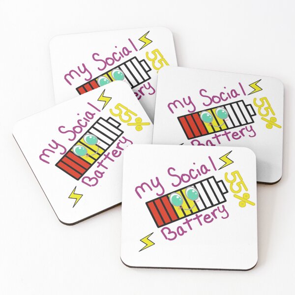 Item preview, Social Battery 55 designed and sold by TonyaL2021.