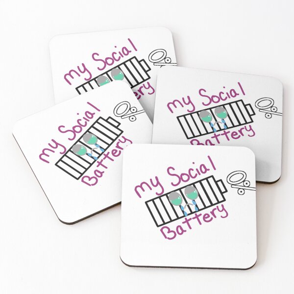 Item preview, Social Battery 0 designed and sold by TonyaL2021.
