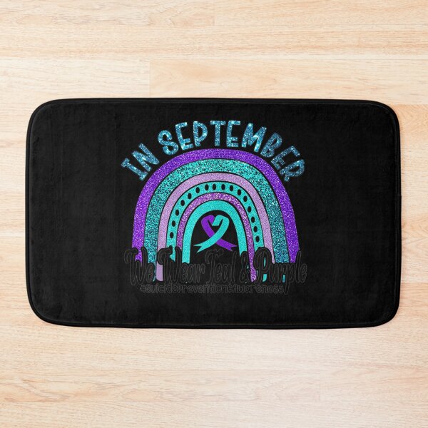 Item preview, In September We Wear Teal And Purple Suicide Prevention Week  designed and sold by AlvaShop.