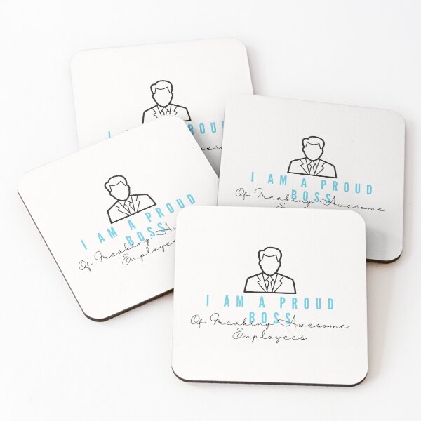 Item preview, I Am A Proud Boss Of Freaking Awesome Employees designed and sold by DiegoUrz.