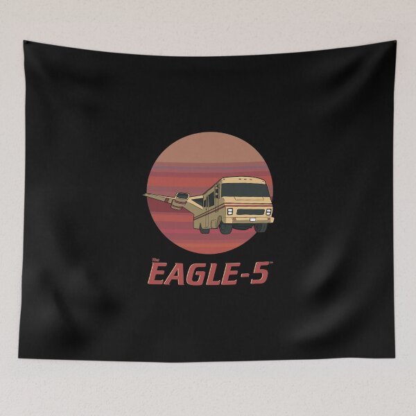 Item preview, Spaceballs Eagle 5 Sticker designed and sold by SeidyRoper.