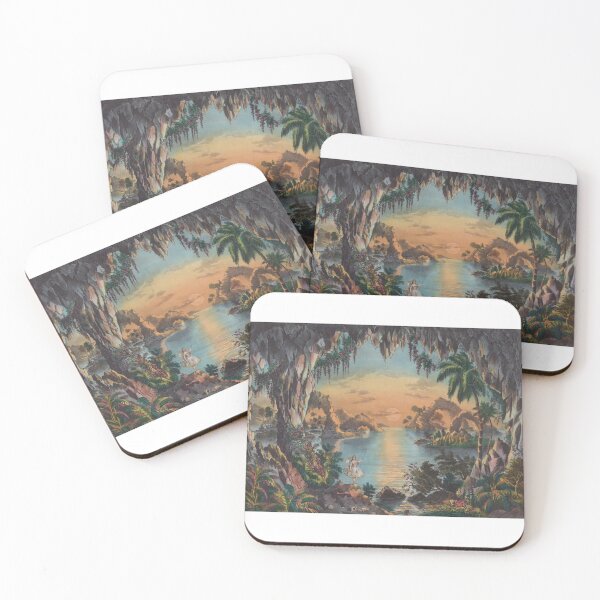 Item preview, The fairy grotto illustration designed and sold by YuneDesigns.
