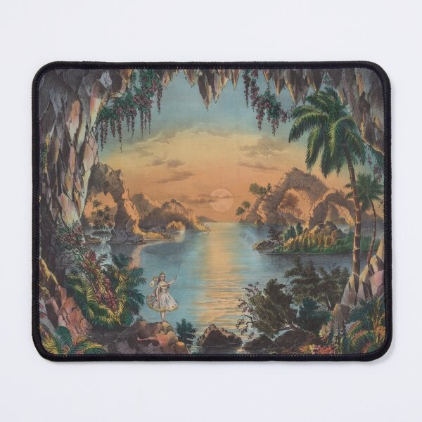 Item preview, The fairy grotto illustration designed and sold by YuneDesigns.