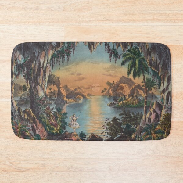 Item preview, The fairy grotto illustration designed and sold by YuneDesigns.