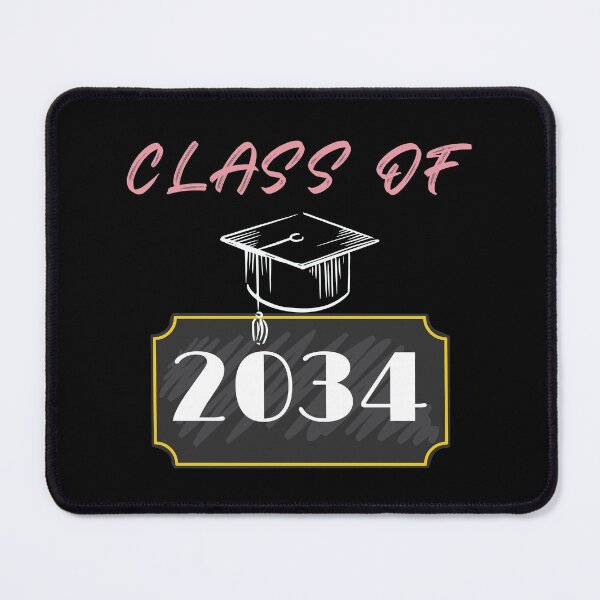 Item preview, Class of 2034 Pre-K Graduate Preschool Graduation Gift; Blackboard Display - Adults supporting designed and sold by DKA-2ndBoy.
