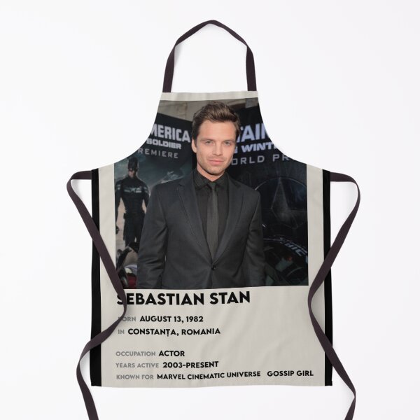 Item preview, Sebastian Stan (minimalistic poster design) designed and sold by theislandgirl.