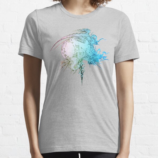 ° ° FINAL FANTASY Final Fantasy XIII-Regenbogen-Logo Essential T-Shirt