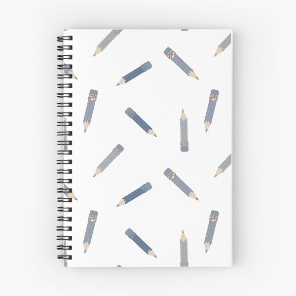 Item preview, gray pencils on a light background. school items designed and sold by SychEvaartist.