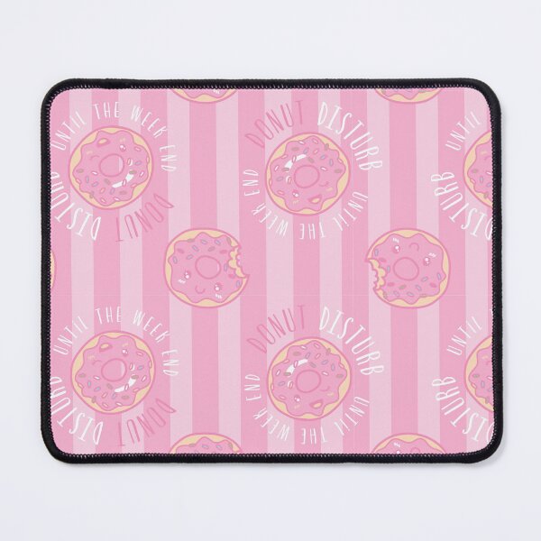 Item preview, Cute Kawaii donut print STRIPES designed and sold by TheArtDesk.